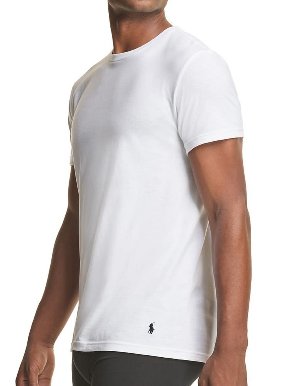 2 Ralph Lauren White Short Sleeve Crewneck T-Shirts - NWOT